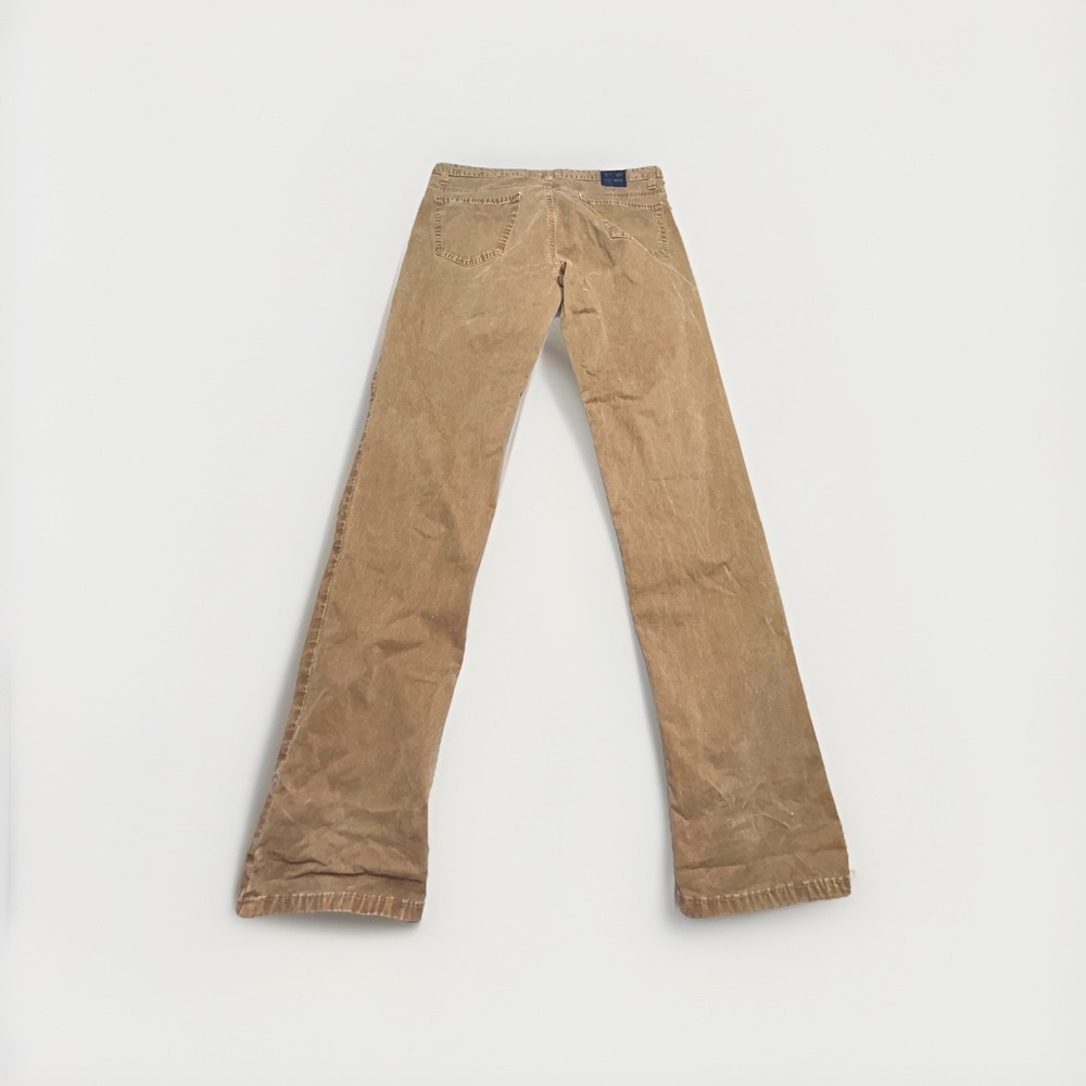 Eredi Pisano EP Academy Pants Mens 34x34 Tan Italy Stretch Casual